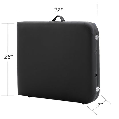 Sierra Comfort Basic Portable Massage Table, Black