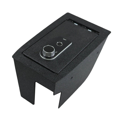 Center Console Safe Vault - KEREN Console Gun Safe Box Compatible with Ford Escape 2020-2026, for Ford Bronco Sport 2021-2025. Fingerprint Lock with Key