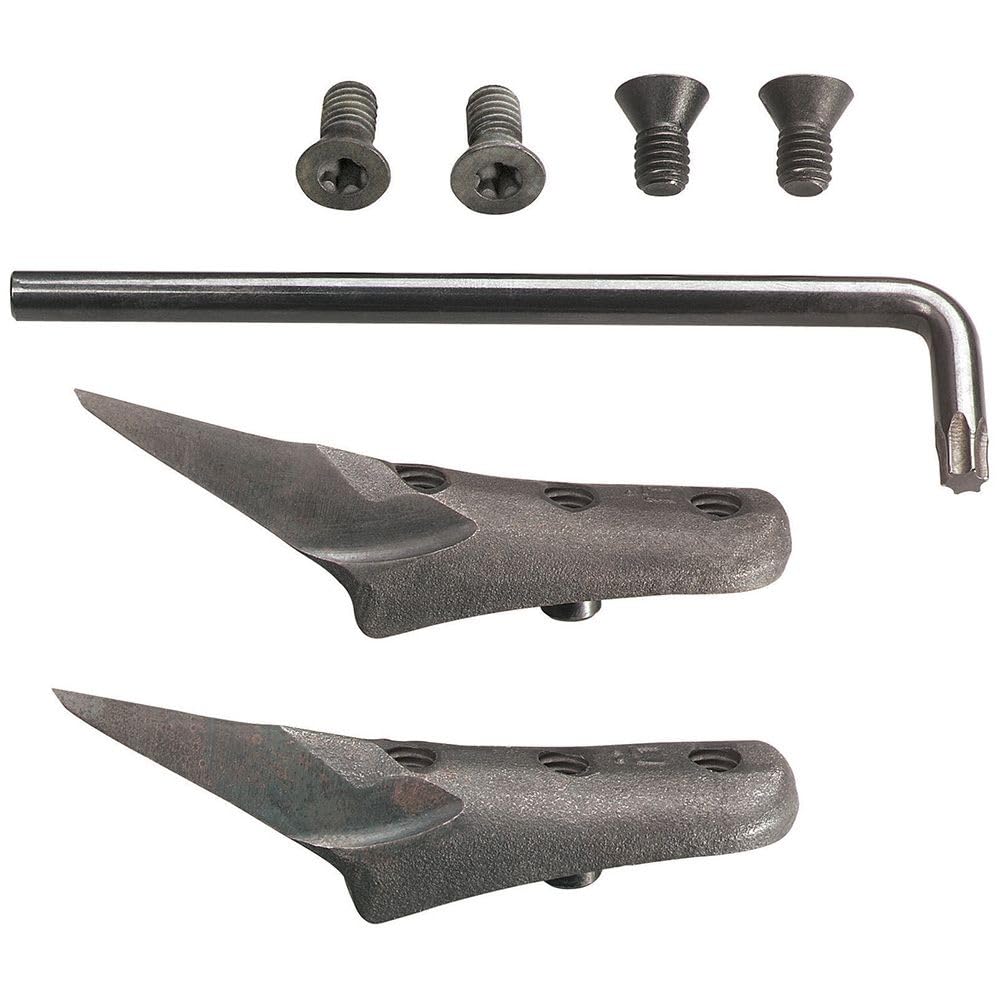 Klein Tools CN1907ARL Tree Climber Set with Pole Climbers, Leg Irons, Climbing Gaffs, and Pads, Straps, Gaff Spikes, Stirrups