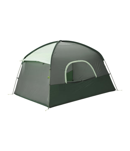 THE NORTH FACE Sequoia 6 Tent - Six-Person Waterproof Camping Tent, Spacious & Easy to Set Up, 2 Zipper Doors, Agave Green/Granny Smith, One Size