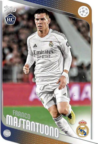 2025-26 Topps UEFA Club Competitions - Hanger Box