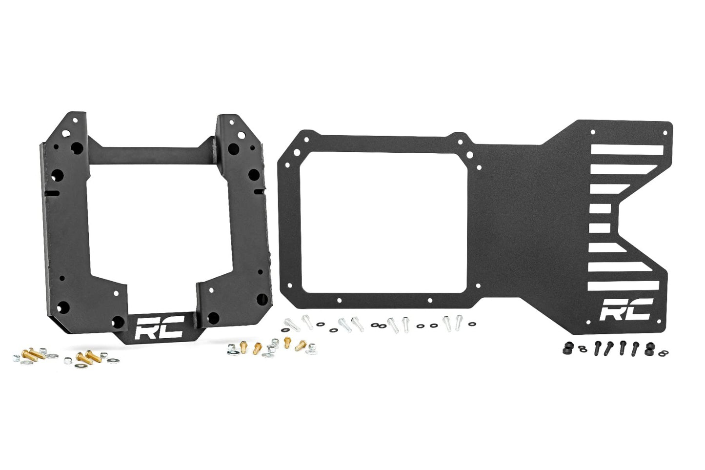 Rough Country Spare Tire Relocation Kit for Ford Bronco (2021-2025) - Bolt-on Reinforced Bracket, Fits up to 35" Tire