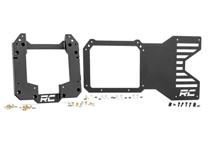 Rough Country Spare Tire Relocation Kit for Ford Bronco (2021-2025) - Bolt-on Reinforced Bracket, Fits up to 35" Tire