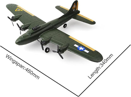 RC Plane Remote Control Airplane RTF 2.4GHz Radio Control B17 Lighting Aircraft for Beginner