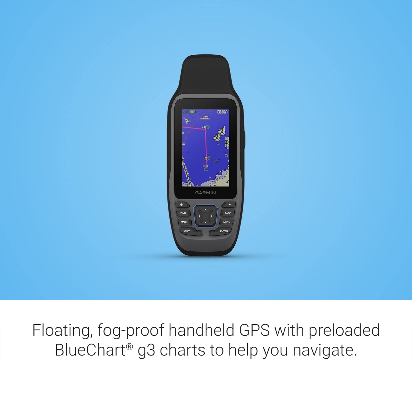 Garmin GPSMAP 79sc Marine Handheld with BlueChart Charts + Garmin Carrying Case