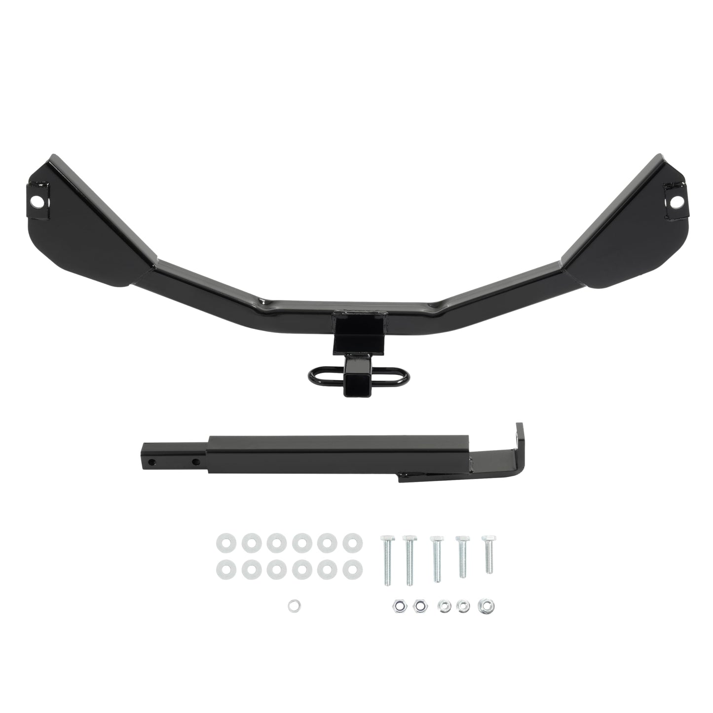 ALMULOO 1.25" Tow Hitch Compatible with 2010 2011 2012 2013 2014 2015 Chevrolet Camaro Except Convertible/w/Dealer Installed Ground Effects Trailer Hitch Powder Coated