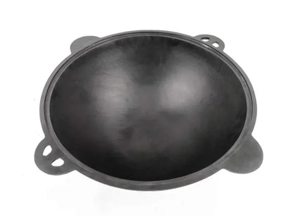 Dutch Oven Pot with Aluminum Lid 10 L (10.5 Quarts) - Camping Dutch Oven - Uzbek Kazan Cast Iron - Cast Iron Cookware Set – Premium Camping Cookware