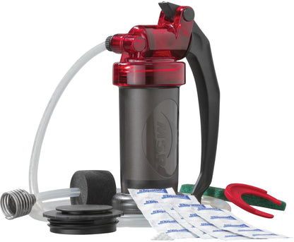 MSR MiniWorks EX Backpacking and Camping Water Purifier System with Water Purification Tablets