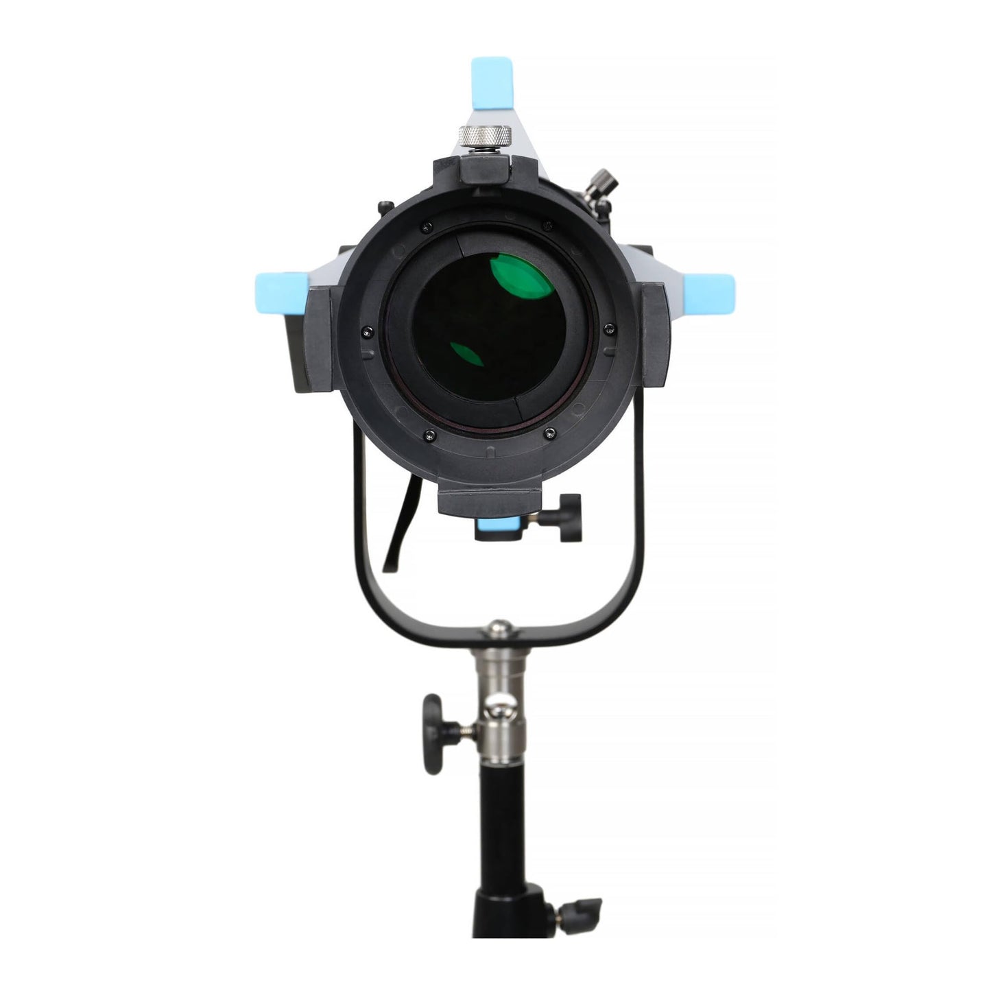 Nanlite FS-60B Bi-Color LED Portable Studio Spotlight with App Control and Projection Attachment for FM Mount with High-Precision Optics Bundle (2 Items)