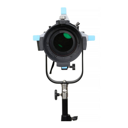 Nanlite FS-60B Bi-Color LED Portable Studio Spotlight with App Control and Projection Attachment for FM Mount with High-Precision Optics Bundle (2 Items)