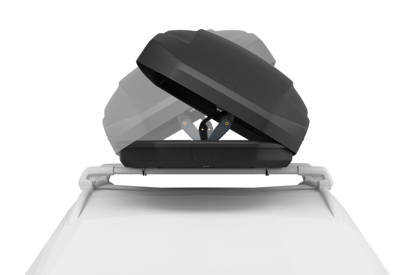 Thule Pulse 2 Aerodynamic roof Mounted Box, Size L, 16 cu ft, Dual-Sided Opening with Locks, Tool-Free Install, for SUVs, Trucks, Cars, EVs