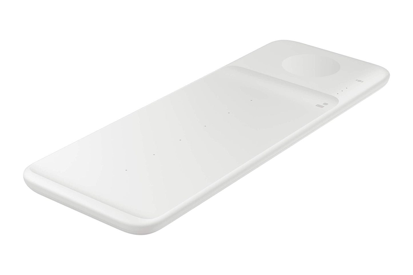 Samsung Electronics Wireless Charger Trio, Qi Compatible - Charge up to 3 Devices at Once - for Galaxy Phones, Buds, Watches, and Apple iPhone Devices, Black (US Version)