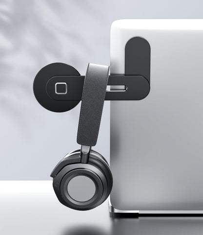 CloudValley Magnetic Phone Holder for Laptop Designed for iPhone 17/16/15/14/13/12 MagSafe, Adjustable Phone Monitor Side Mount, Slim Portable Foldable Computer Expansion Bracket, Silver