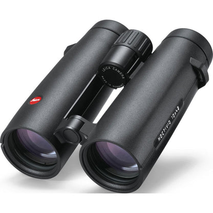 Leica 10x42 Noctivid Water Proof Roof Prism Binocular with 6.4 Degree Angle of View, Black