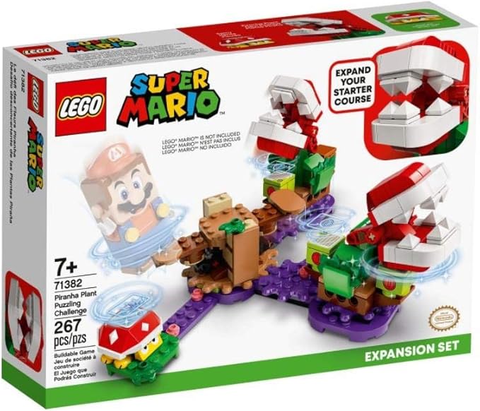 Super Mario - Piranha Plant Puzzling Challenge Expansion Set - 71382