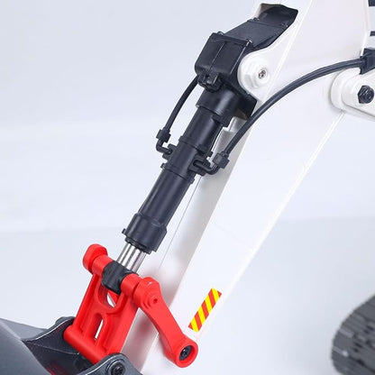 US in Stock 1/14 HUINA RC Metal Excavator Model 1594 Radio Control 22CH Ball Claw Bucket Comes with Lights and Sound Hobby Grade Model for Ages 14+