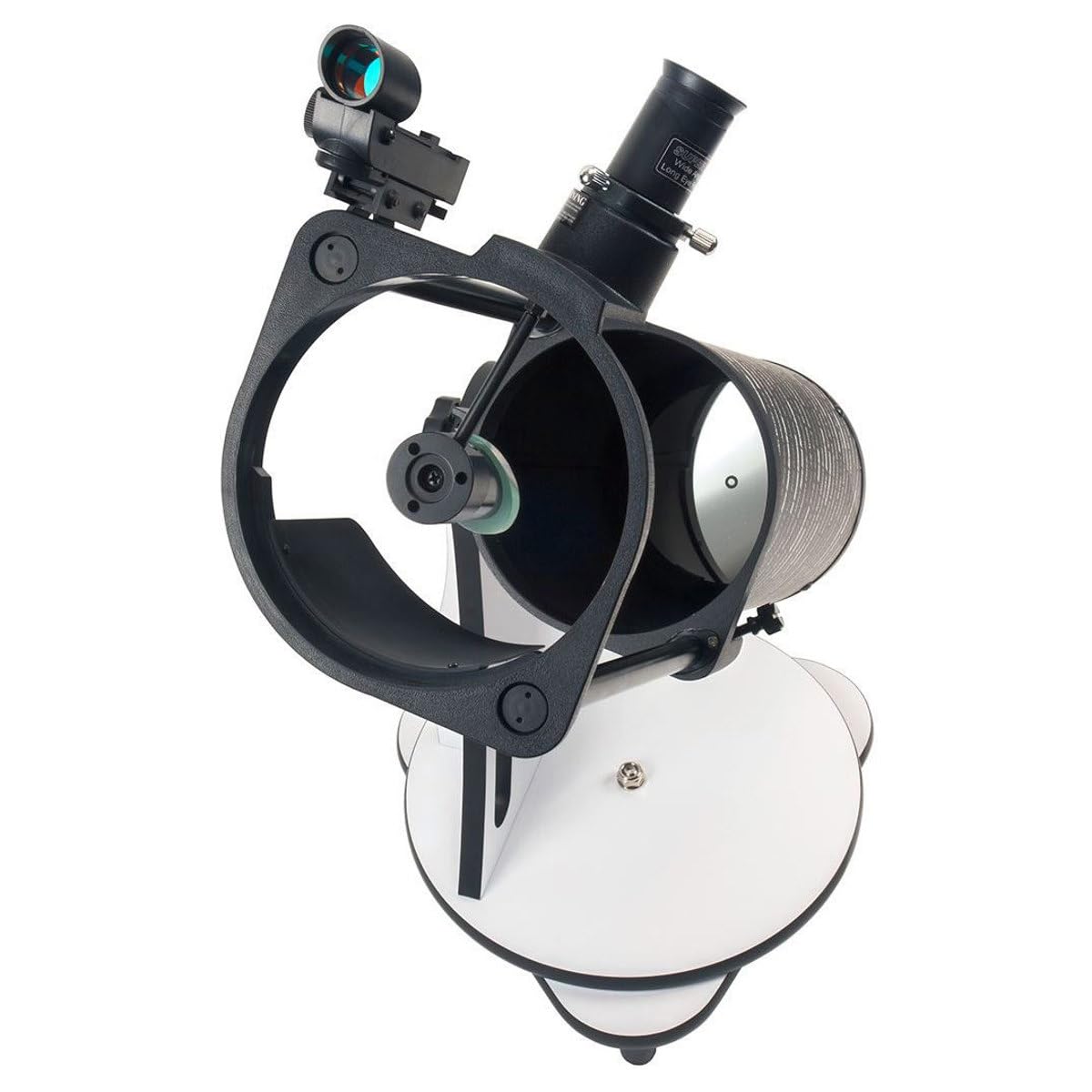 Sky-Watcher Sky-Watcher Heritage 130mm Tabletop Dobsonian 5-inch Aperture Telescope – Innovative Collapsible Design – Easy to Use, Perfect for Beginners, Black/White (S11705)
