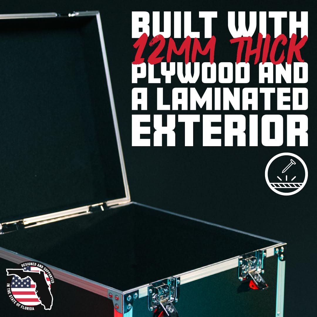 Gator Cases GTOUR Series ATA Style Lighting Fixture Case, Holds 4 Leko Lights (G-TOUR LEKO-S4-4)