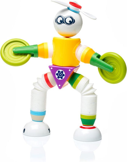 SmartMax Roboflex Plus – Magnetic STEM Building Set with Flexible Bars for Creative Robot and Engineering Play for Ages 3+
