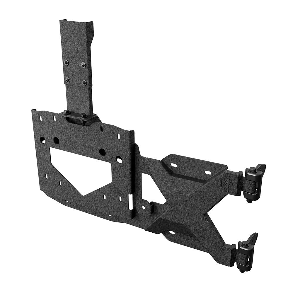 Tyger Auto TG-TR8J88818 Tire Carrier Kit Compatible with 2018-2026 Jeep Wrangler JL (Not for JK) Textured Black for up to 37inch Spare Tire