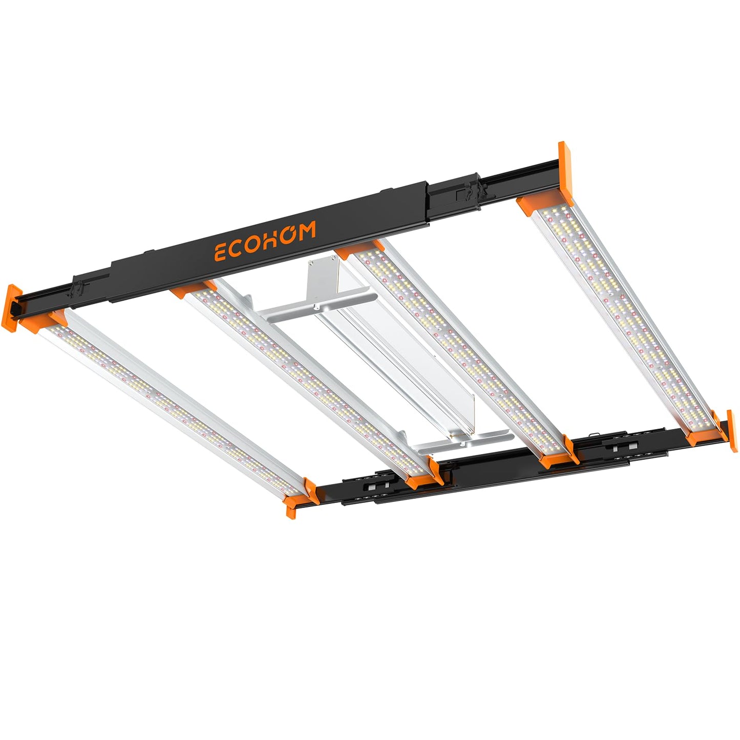 ECOHOM Bar 320W LED Grow Light, Full Spectrum, Dimmable, Daisy Chain, High PPFD, 3x3 Coverage, for Indoor Plants Seed Starting, Vegs and Bloom, Retractable, Pro Lamp for Grow Tent Commercial Use