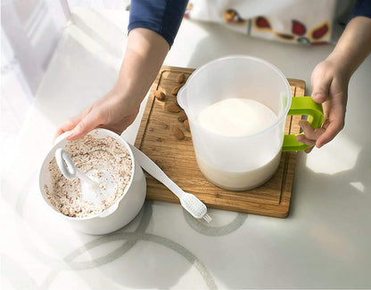 Nut Milk & Greek Yogurt Maker - Reusable & Durable Nut Milk Bag Alternative - Fine Mesh Stainless Steel - Soy/Oat/Almond Milk - All Purpose Food Strainer - (1 Quart Yogurt, 1.5 Quart Nut Milk) (B)
