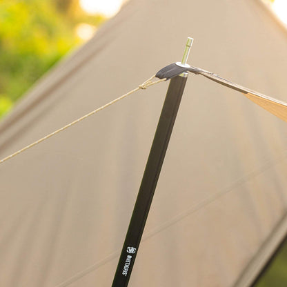 ONETIGRIS Lightweight Tent Poles (1.6m) + Bulwark Camping Tarp