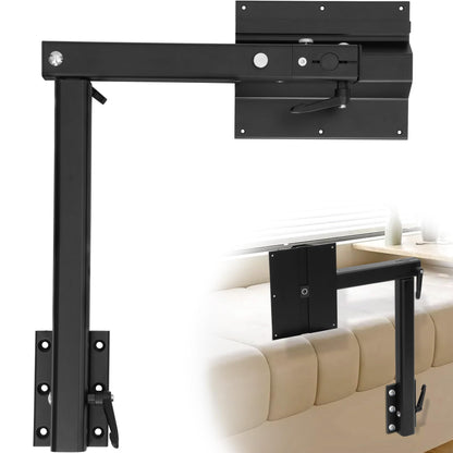 Virego Upgrade Removable RV Table Leg Accessories, 360 Degree Aluminum Alloy RV Adjustable Table Leg, Table Top Adjustable Detachable RV Table Leg for RV Caravan Yachts, 100IBS (Upgrade Black)
