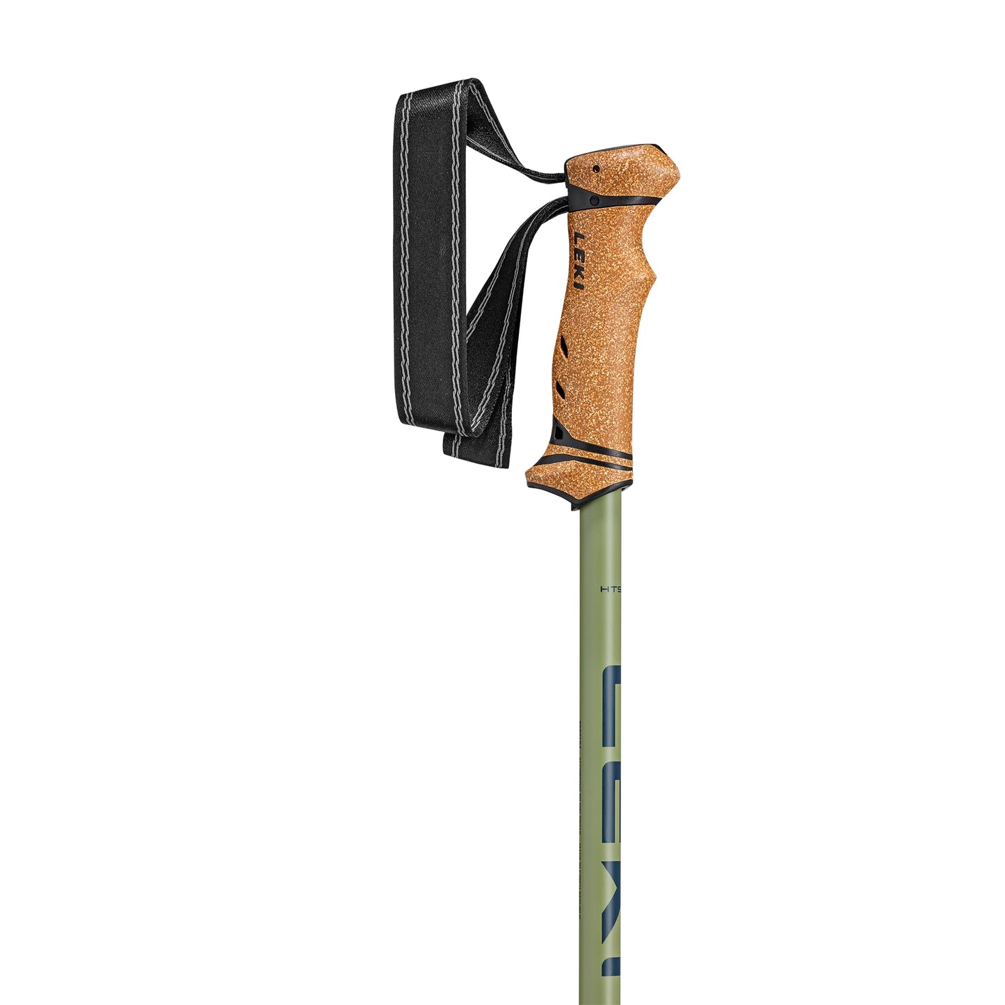 LEKI Legacy Lite Trekking Poles - Aluminum Collapsible Lightweight Walking Poles for Hiking - Denimblue-Darkolive - 90-125 cm