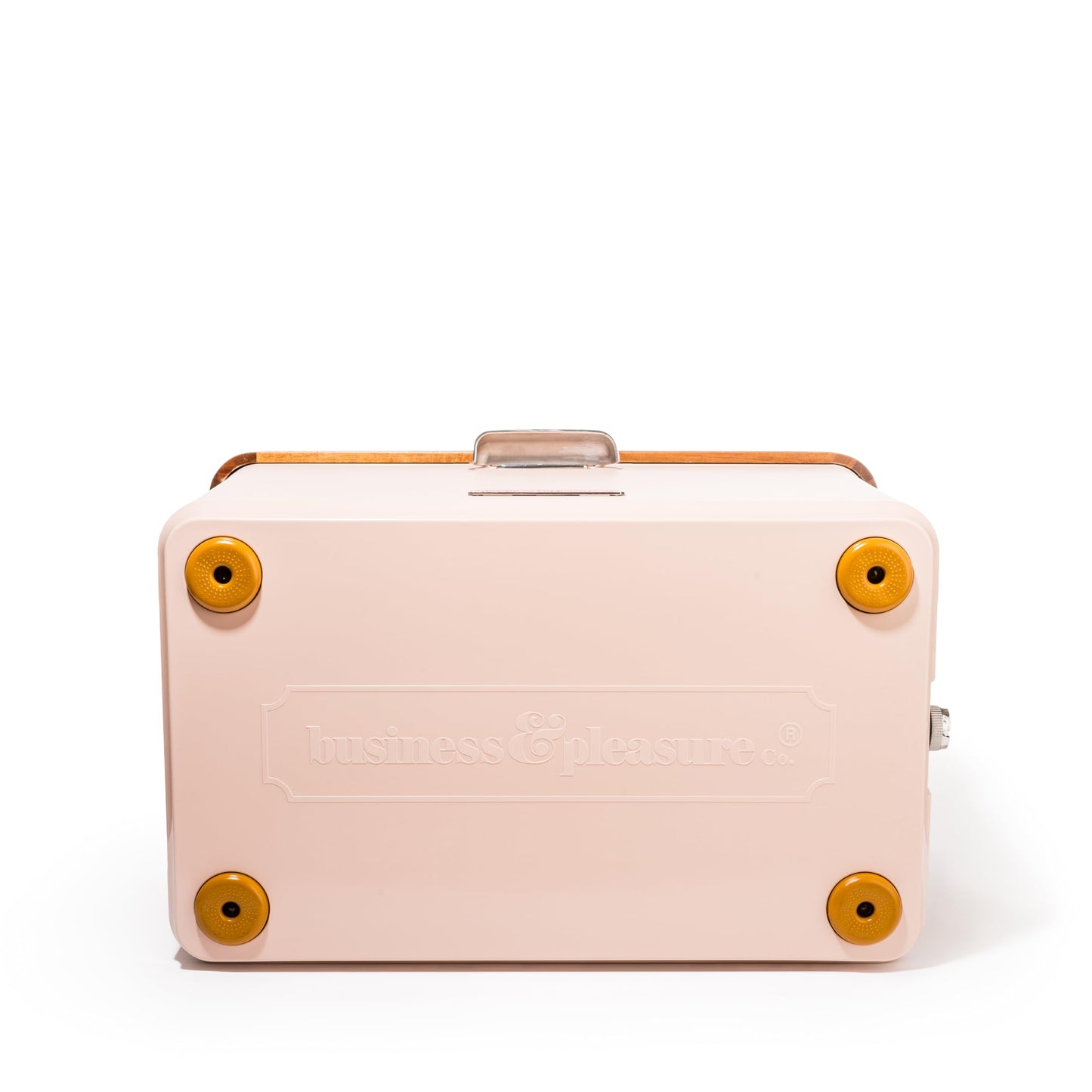 Business & Pleasure Co. Hemingway Cooler - 55 Quart Insulated Ice Chest Cooler - Great for Beach, Picnics, & Boating, Dusty Pink