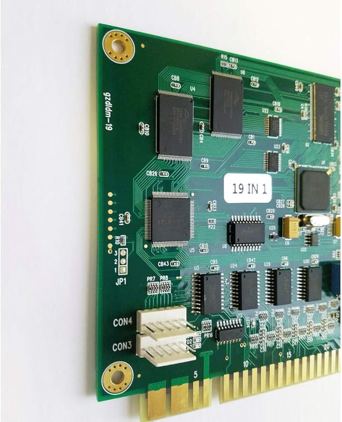KOOBOOK 1Pcs Multi Classic 19 in 1 Multicade Arcade Multigame Jamma PCB Board Multiple Arcade Games Video Board