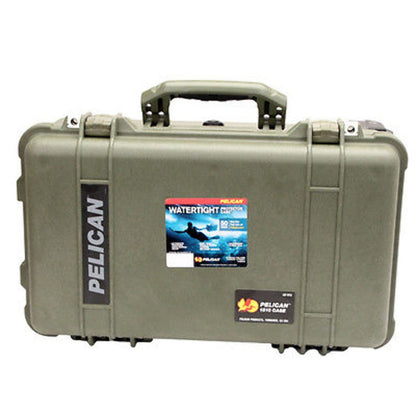 Pelican 1510 Case With Padded Dividers (OD Green)