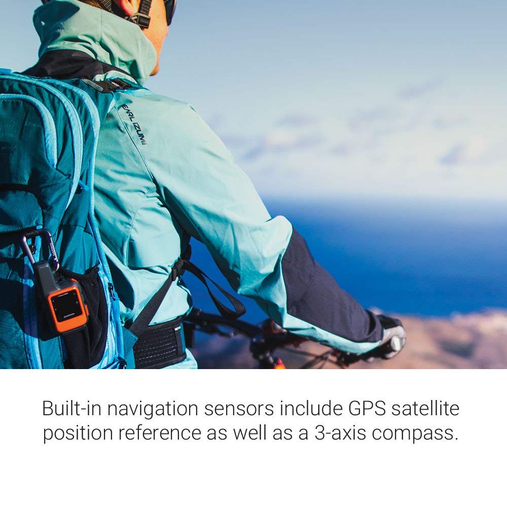 Garmin inReach Mini, Lightweight and Compact Handheld Satellite Communicator, Orange (Renewed)
