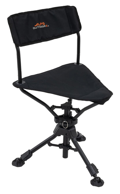 ALPS OutdoorZ Triad Swivel Stool - Black