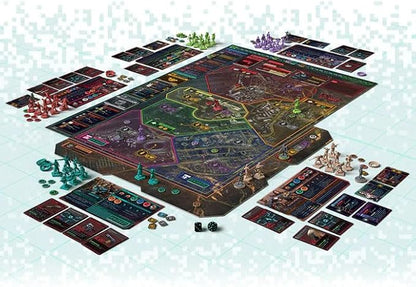CMON Cyberpunk 2077 Families and Outcasts Board Game Expansion - Introducing The Badlands and New Gang! Immersive Sci-Fi Strategy Game Ages 14+ 1-5 Players 90-120 Min Playtime