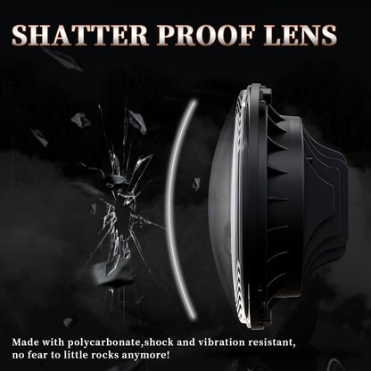 7 inch LED Motorcycle Headlights 4.5" Fog Passing Lights DOT Kit For Harley Davidson Road King Touring FatBoy Street Glide CVO Tri Glide Electra Glide Ultra Limited Classic Switchback harley headlight