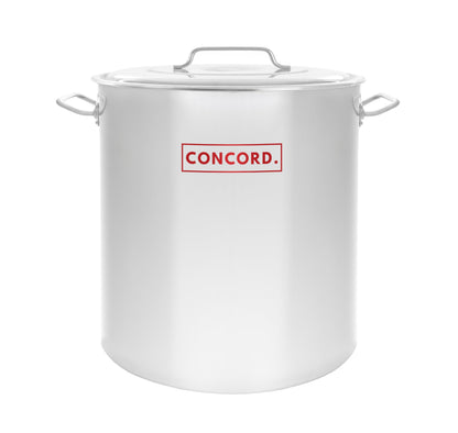 Concord Cookware Stainless Steel Stock Pot Kettle, 100-Quart