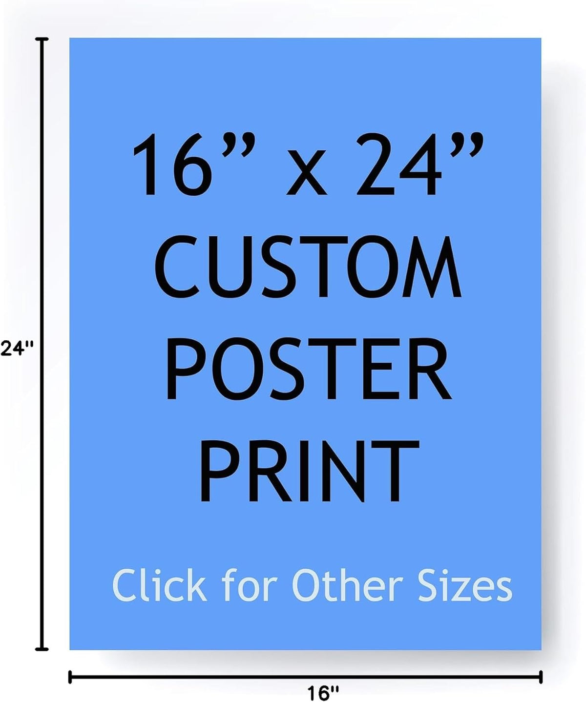 Pera Print - Custom Poster Print | Upload Your Image for Personalized 16 x 24 Inch Photo Prints