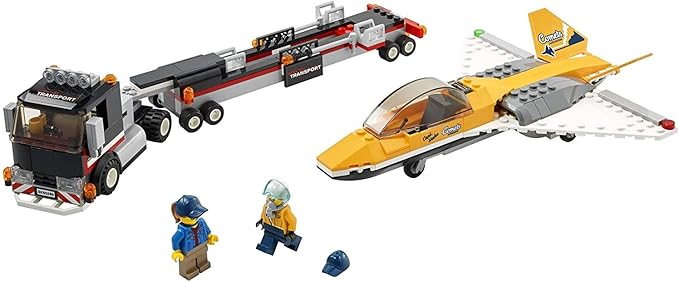 LEGO City Airshow Jet Transporter 60289 Building Kit Fun Toy Playset for Kids New 2021 (281 Pieces)