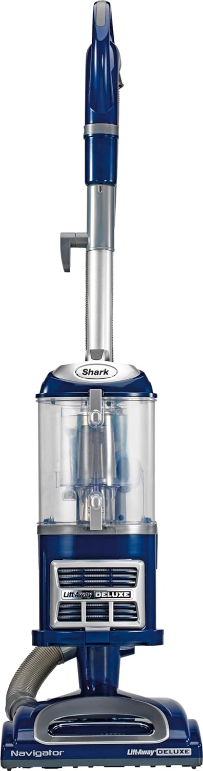 Shark NV360 Navigator Lift-Away Vacuum - Powerful Suction for Multi-Surface Cleaning | Large Dust Cup, Blue
