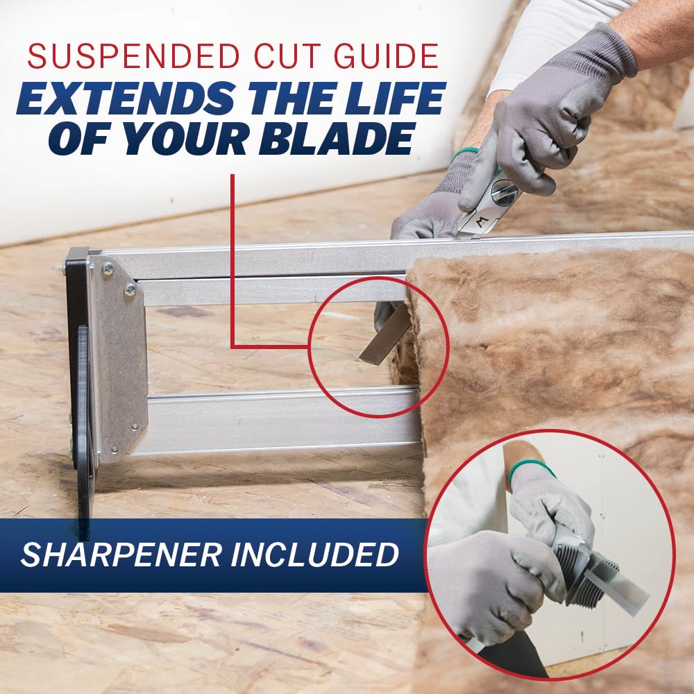 Bullet Tools - CT51-1927 CenterFire Shut-N-Cut Batt Insulation Cutter 2