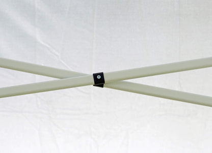 Quik Shade 10' x 20' Commercial 200 Square Feet of Shade Straight Leg Base Outdoor Pop-Up Canopy, White