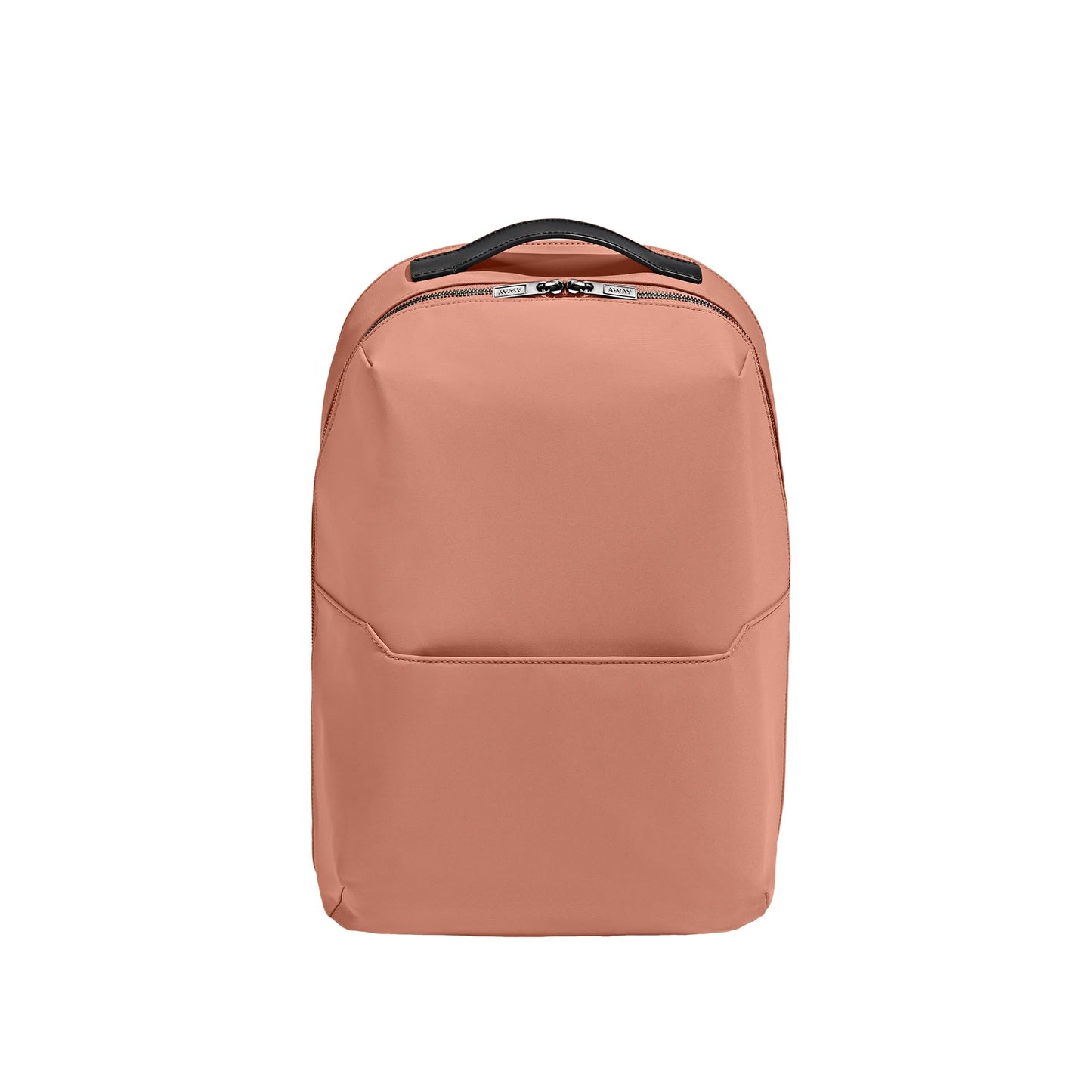 Away The Everywhere Zip Backpack - Personal Item Airline Approved Backpack with 16” Padded Laptop Sleeve, Water Bottle Pocket, Interior and Exterior Pockets - Fits Up to 16-Inch Laptops - Clay Pink