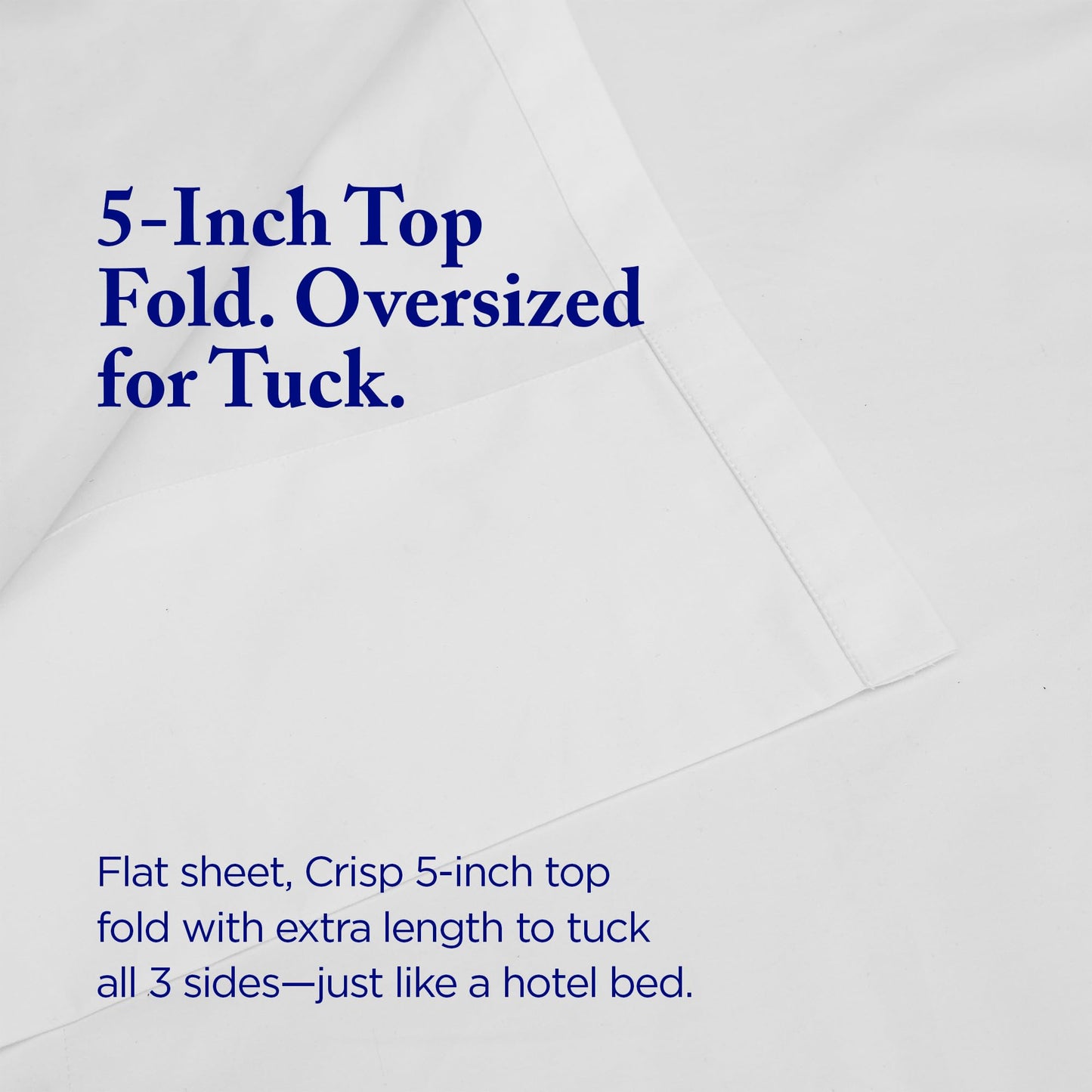 bluebobbin 4 Piece Sheet Set 100% Long-Staple Cotton Twin Sheet Set Luxurious Sateen, Soft Breathable and Durable All Season Hotel Luxury 16-Inch Deep Pockets with Envelope Pillowcases – White