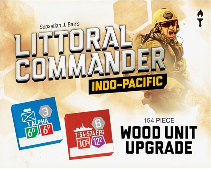 Littoral Commander: Indo-Pac Wood Components Expansion