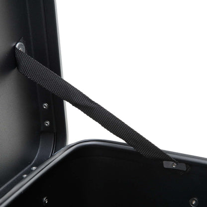 Overland Vehicle Systems Aluminum Box Storage 53QT - Universal Purpose - Heavy Duty Foldable Handles - Heavy Duty Nylon Interior Straps - Boxes are Stackable