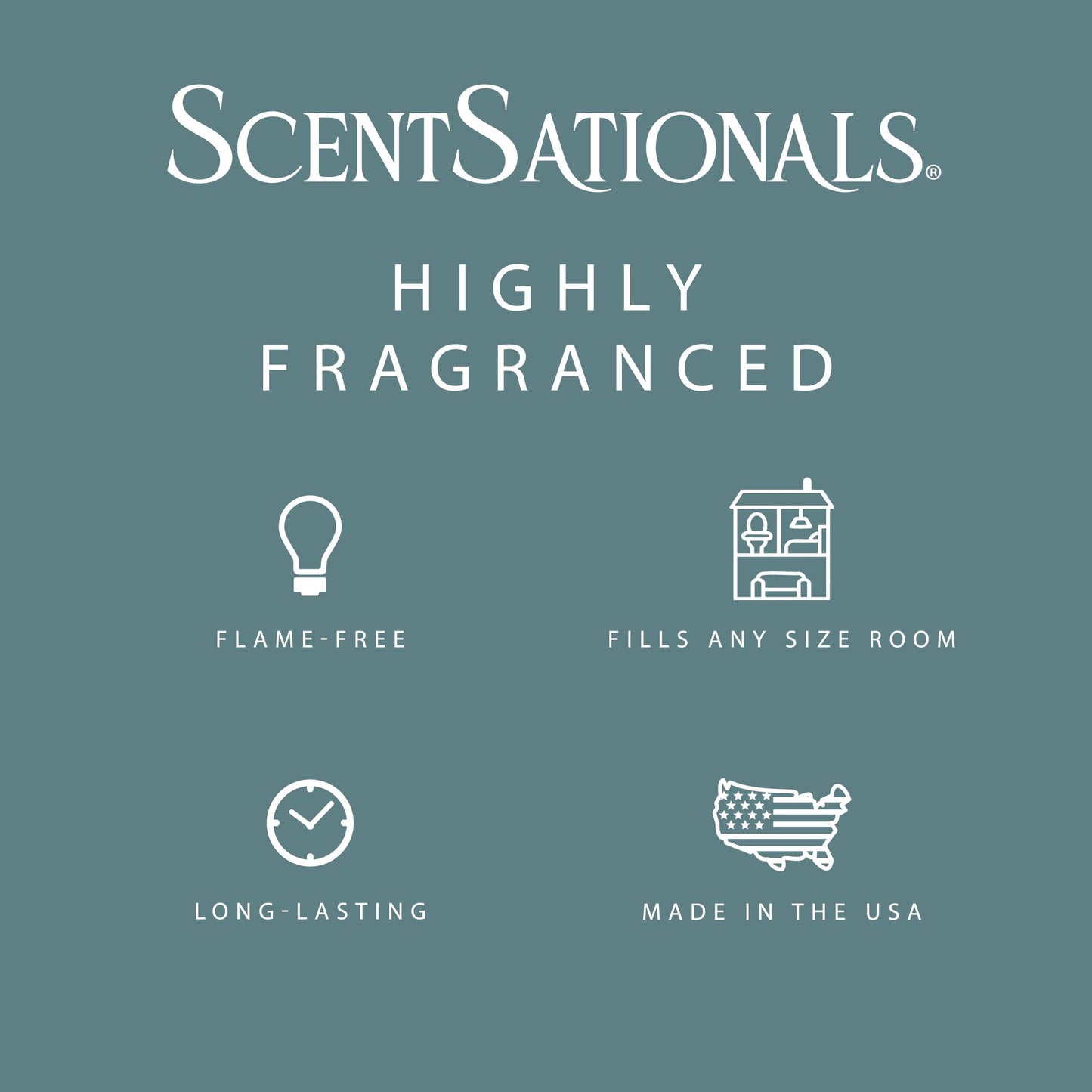Scentsationals Eucalyptus Snow Scented Wax Melts - Eucalyptus, Vanilla, & Balsam, 10oz (24 Cubes)