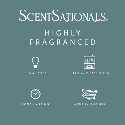 Scentsationals Eucalyptus Snow Scented Wax Melts - Eucalyptus, Vanilla, & Balsam, 10oz (24 Cubes)