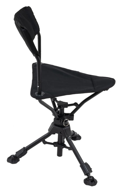 ALPS OutdoorZ Triad Swivel Stool - Black