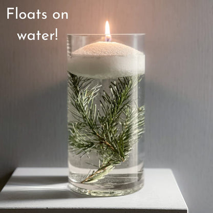 Foton Pearled Candle 18 Oz - Unscented Non Toxic Luxury Long Lasting Powder Candles - Lasts up to 120 Hours - Refillable Candle Sand with 30 Wicks for Candle Making - Pure & Unscented